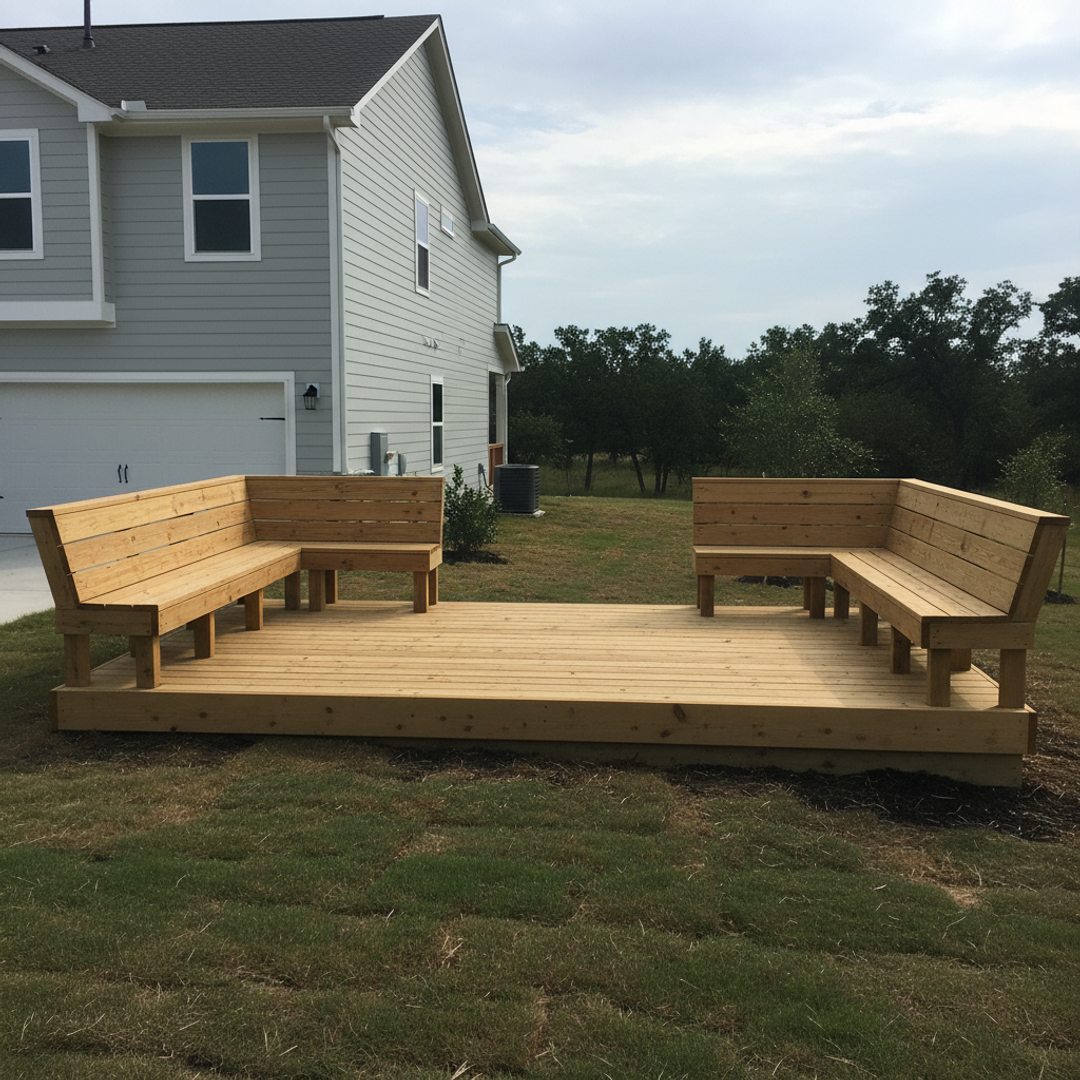 Omega Deck Co completed project