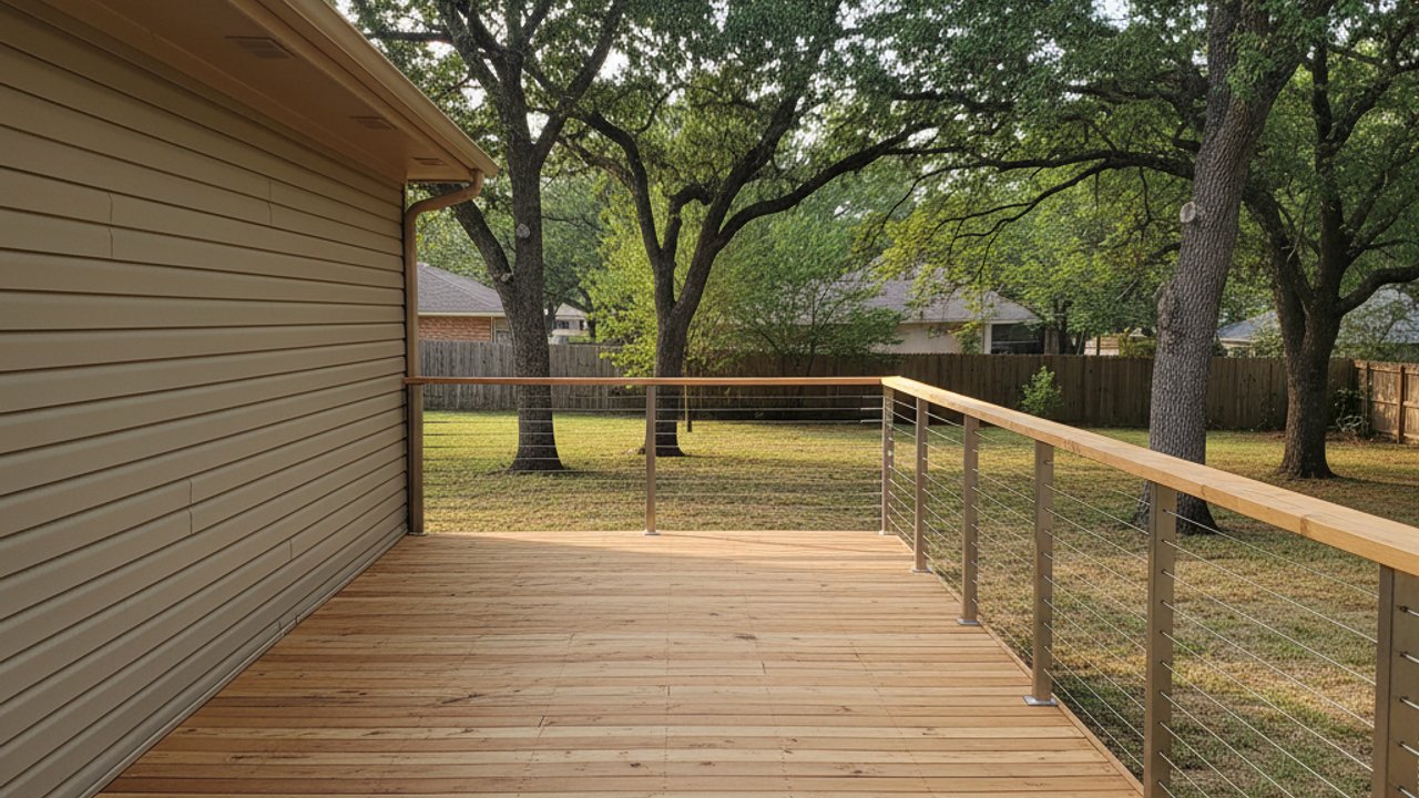 Deck Repair completed by Omega Deck Co in Fabens, TX