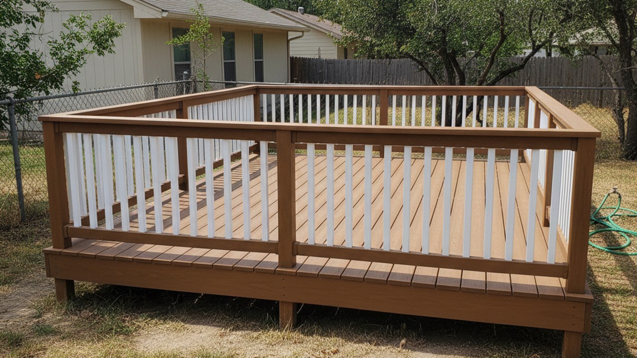 Pergolas & Deck Covers completed by Omega Deck Co in Vinton, TX