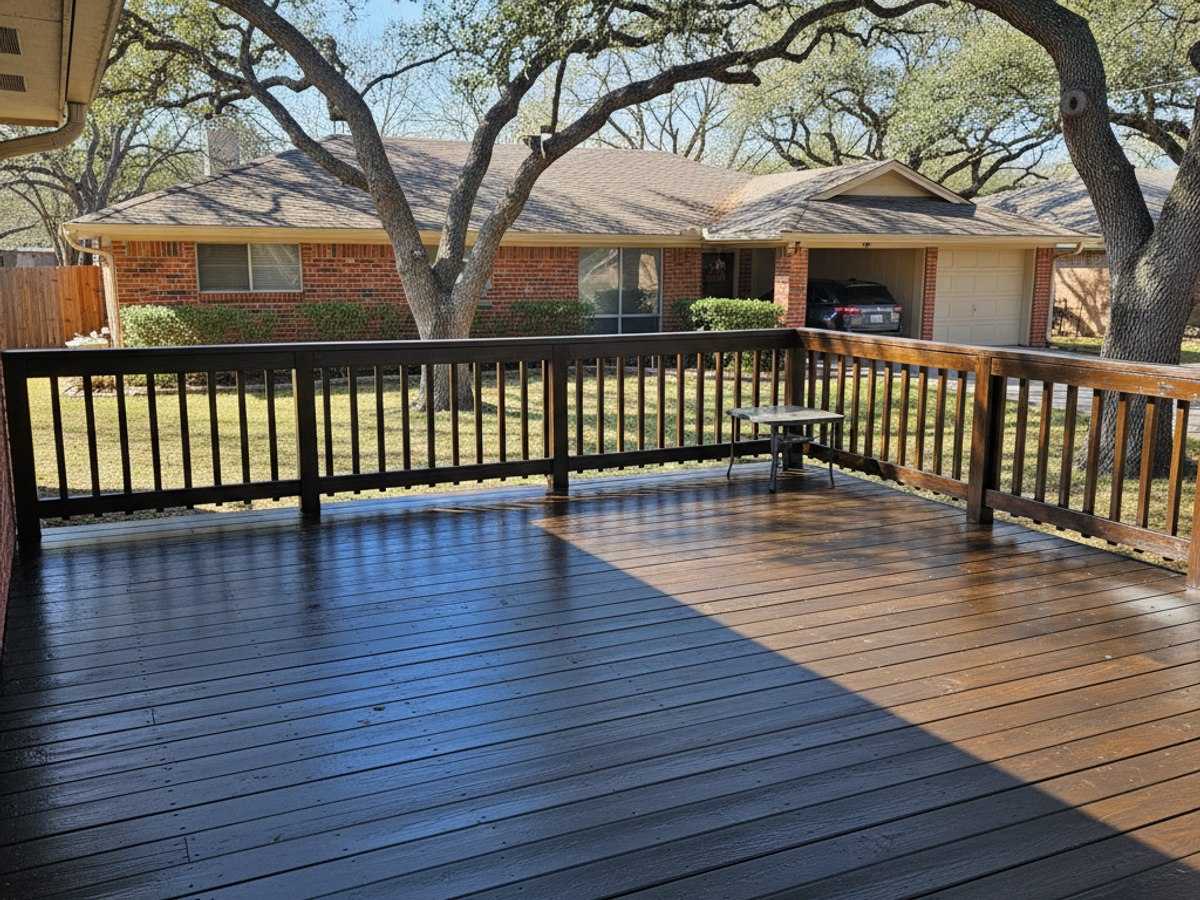 Deck Repair completed by Omega Deck Co in Clint, TX
